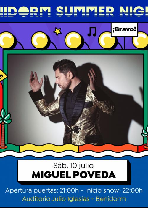Concierto de Miguel Poveda en Benidorm