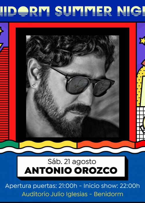 Concierto de Antonio Orozco en Benidorm