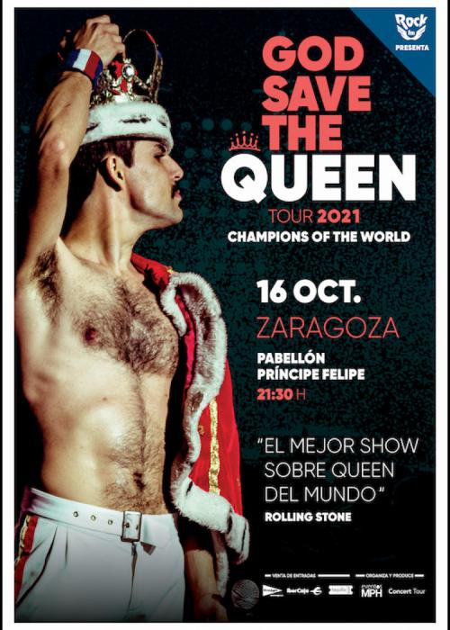 Concierto de God Save The Queen en Zaragoza