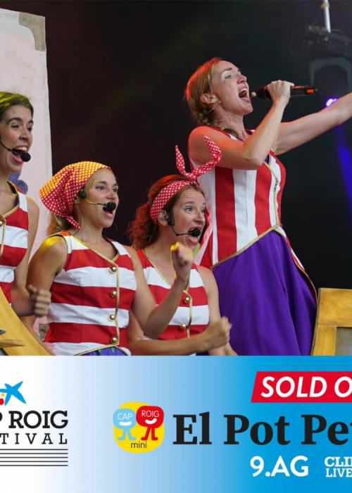 Concierto de El Pot Petit en Palafrugell