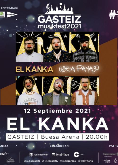 Concierto de El Kanka en Vitoria-Gasteiz