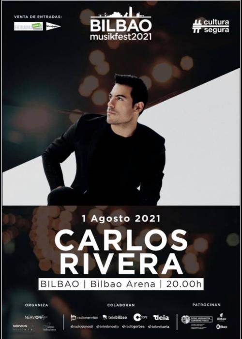 Concierto de Carlos Rivera en Bilbao