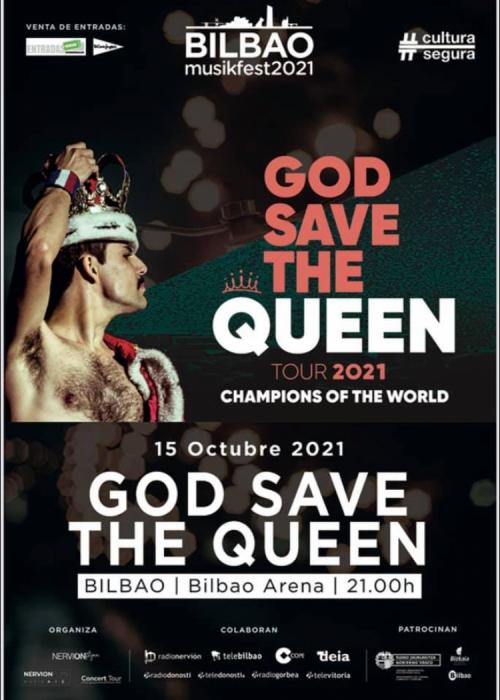 Concierto de God Save The Queen en Bilbao