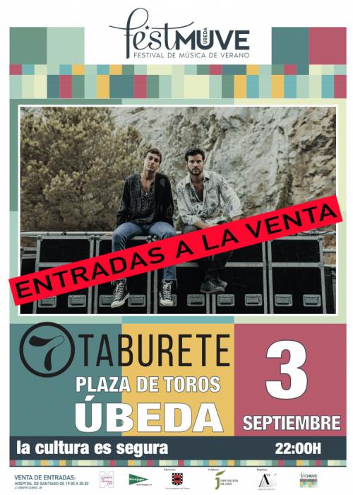 Concierto de Taburete en Úbeda