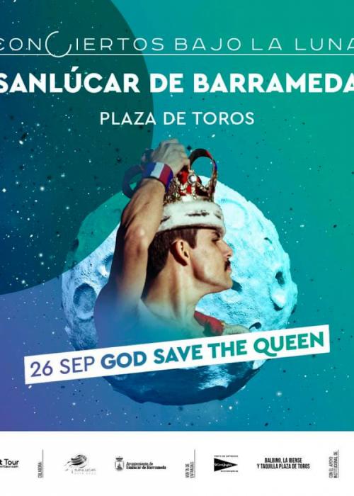Concierto de God Save The Queen en Sanlúcar de Barrameda