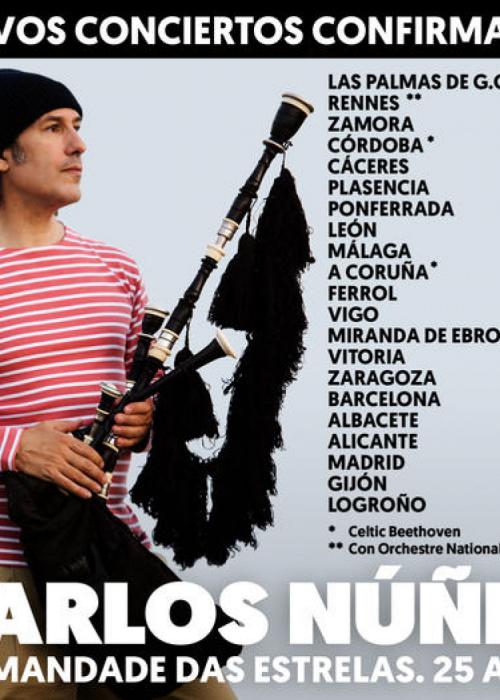 Concierto de Carlos Nuñez en Barcelona