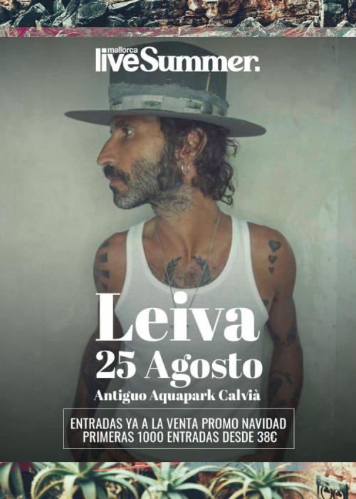 Concierto de Leiva en Calvià