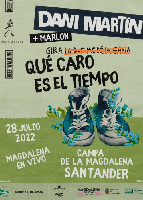 Concierto de Dani Martín + Marlon en Santander