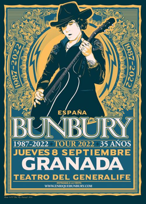 Concierto de Enrique Bunbury en Granada