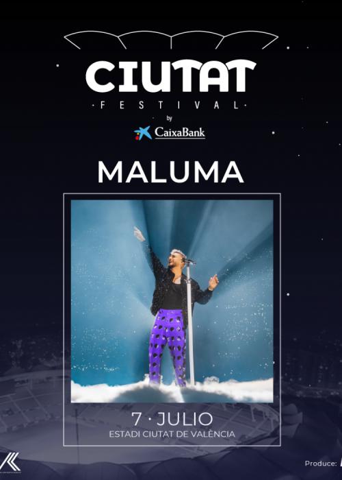 Concierto de Maluma en Valencia