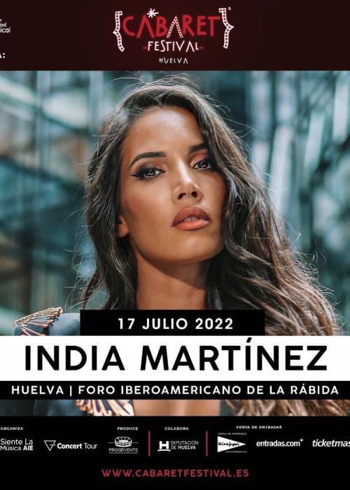 Concierto de India Martínez en Palos de la Frontera