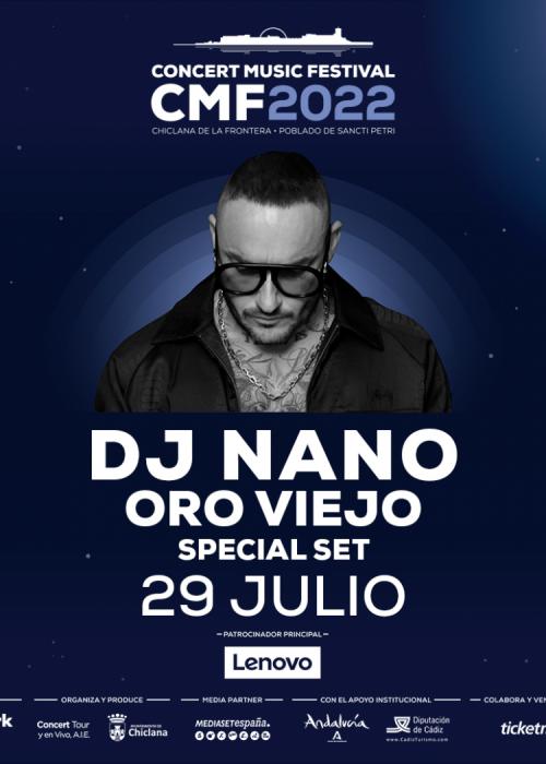 Concierto de DJ Nano en Chiclana de la Frontera