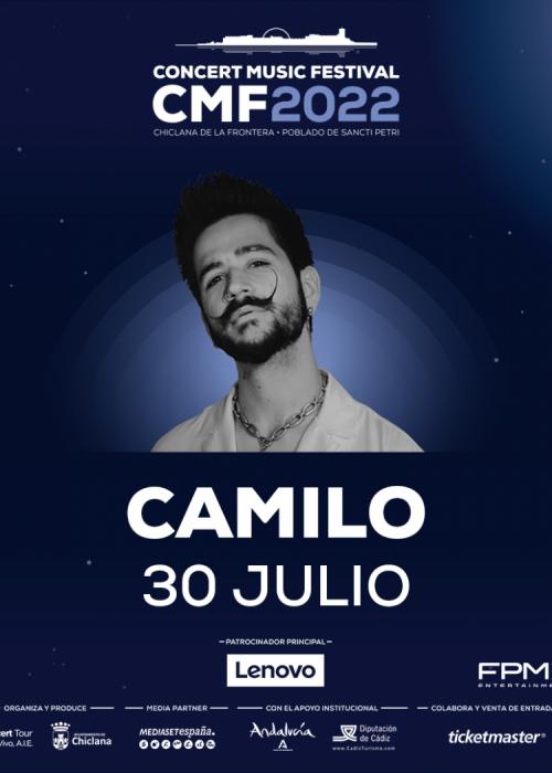Concierto de Camilo en Chiclana de la Frontera
