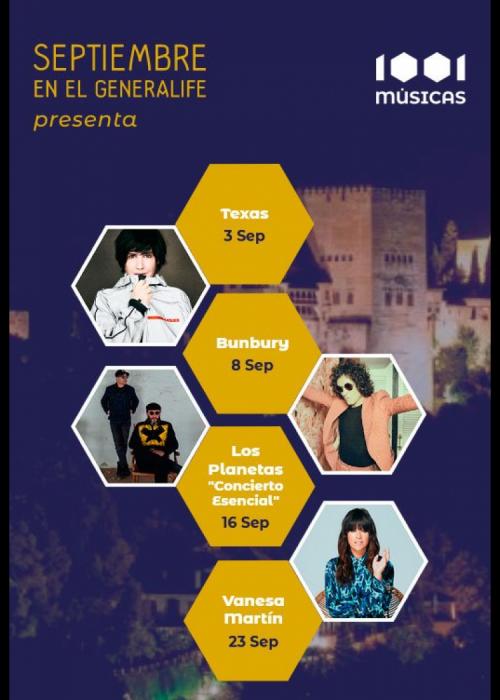 Concierto de Texas en Granada