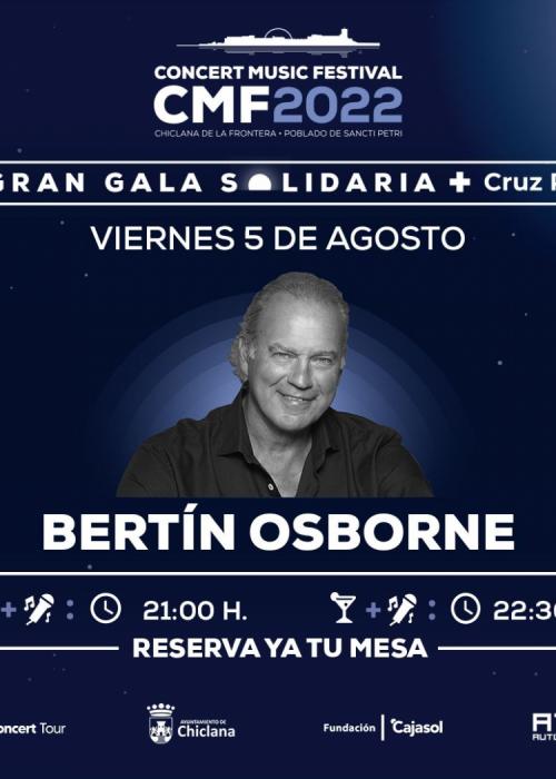 Concierto de Bertín Osborne en Chiclana de la Frontera