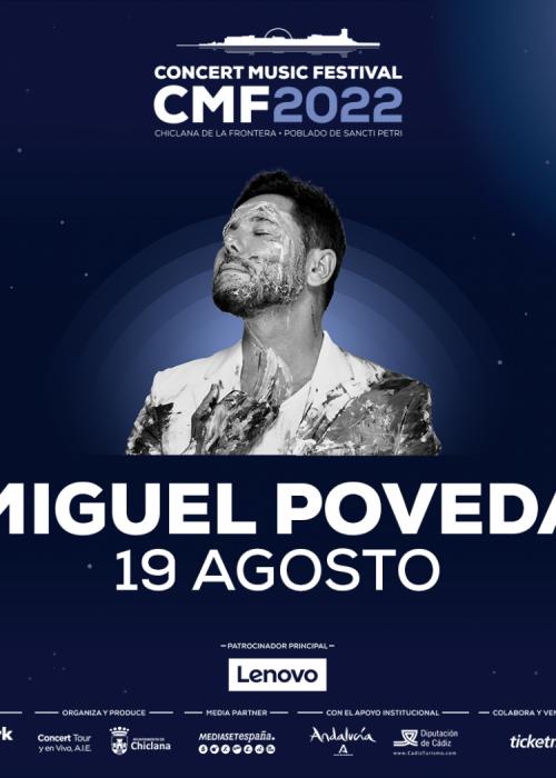 Concierto de Miguel Poveda en Chiclana de la Frontera