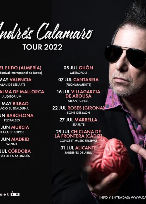 Concierto de Andrés Calamaro en Roses