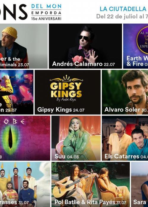 Concierto de Els Catarres en Roses