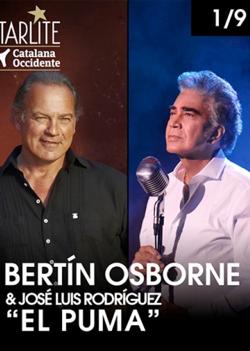Concierto de Bertín Osborne + Jose Luis Rodriguez El Puma en Marbella