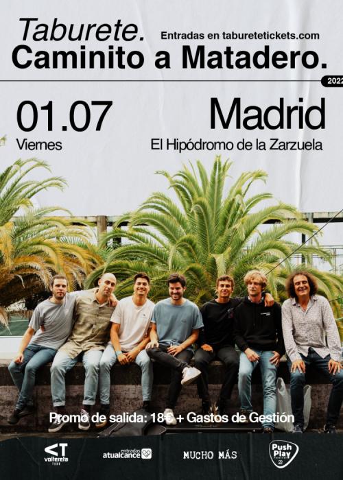 Concierto de Taburete en Madrid