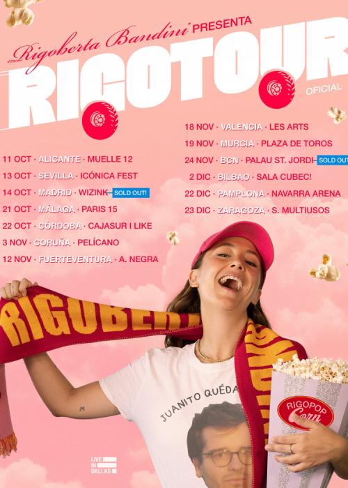Concierto de Rigoberta Bandini en Sevilla