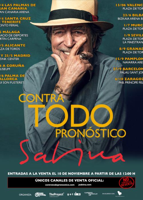 Concierto de Joaquín Sabina en Zaragoza