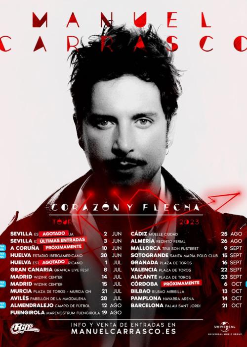 Concierto de Manuel Carrasco en San Roque