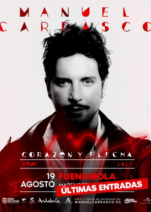 Concierto de Manuel Carrasco en Fuengirola