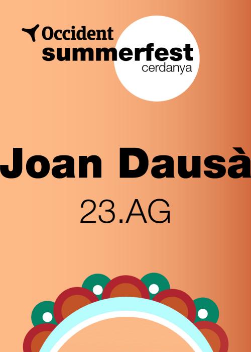 Concierto de Joan Dausà en Girona