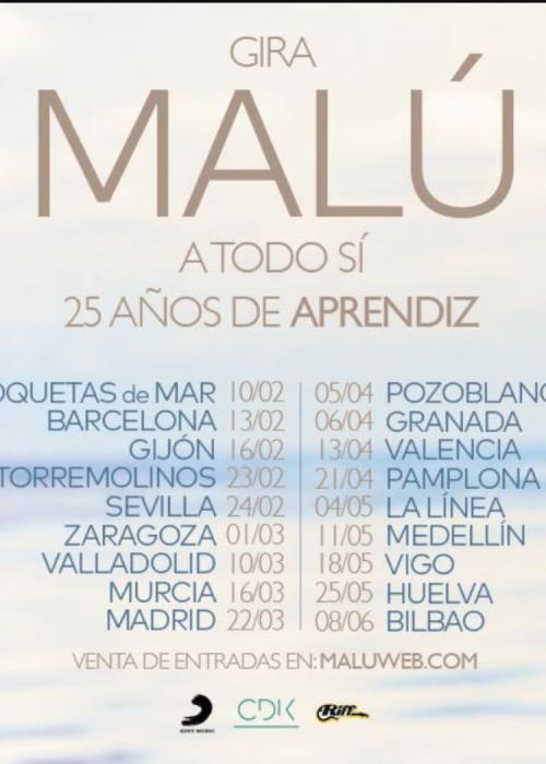 Concierto de Malú en Barcelona