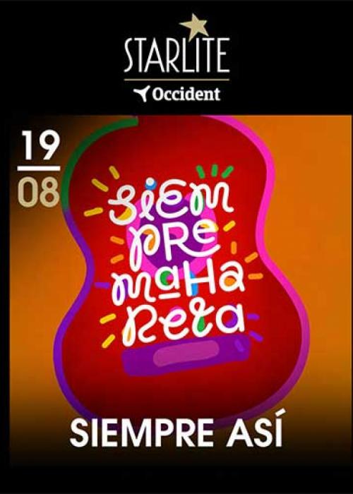 Concierto de Siempre Así en Málaga