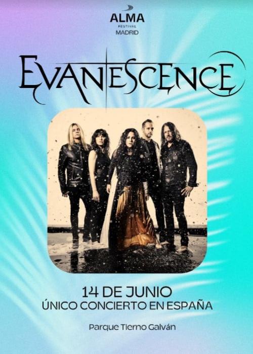 Concierto de Evanescence en Madrid