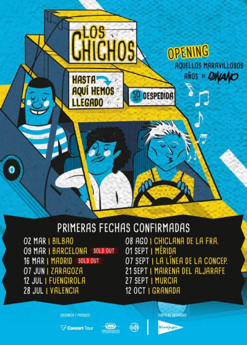 Concierto de Los Chichos en Mairena del Aljarafe