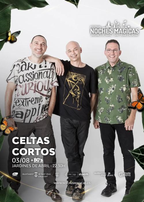 Celtas Cortos + Javier Ojeda + Seguridad Social en Alicante