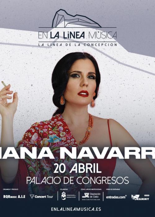 Concierto de Diana Navarro en la Línea de la Concepción