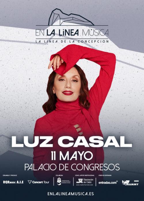 Concierto de Luz Casal en La Línea de la Concepción