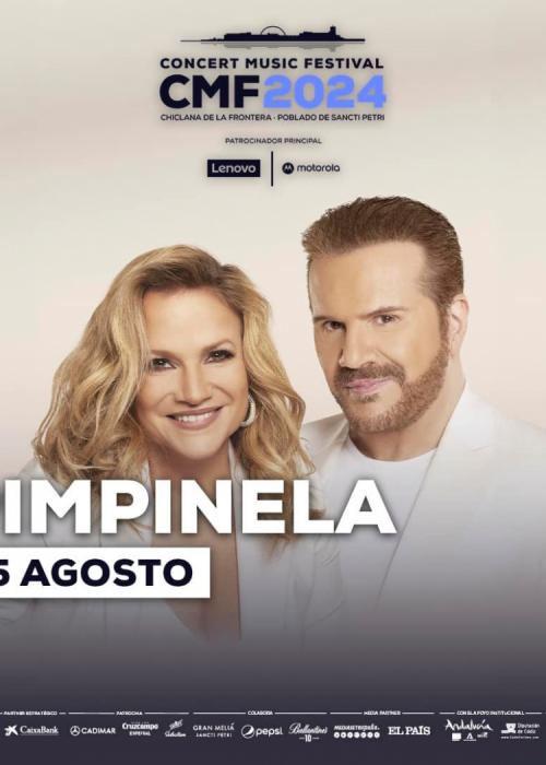Concierto de Pimpinela en Chiclana de la Frontera