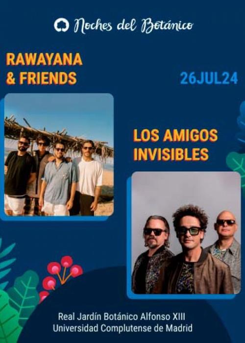 Concierto de Rawayana + Los Amigos Invisibles en Madrid