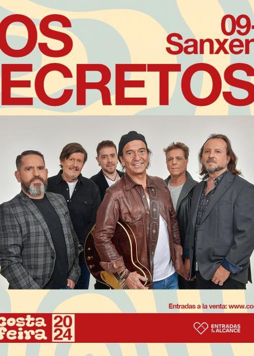 Concierto de Los Secretos en Sanxenxo