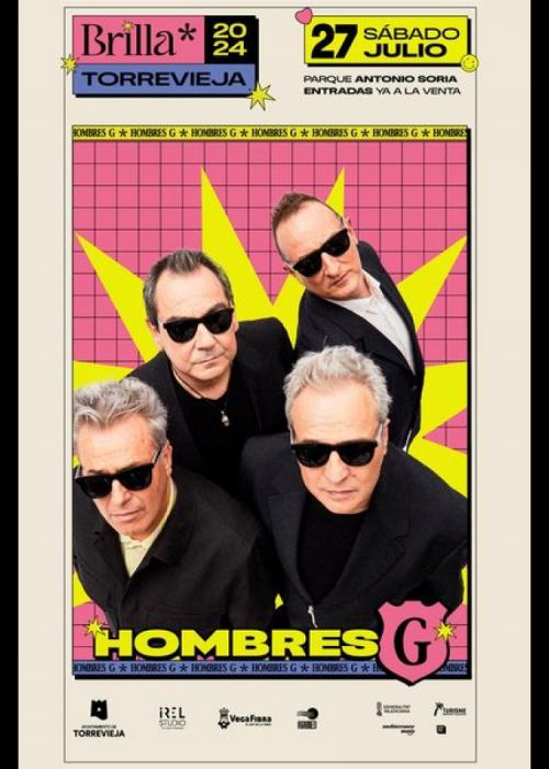 Concierto de Hombres G en Torrevieja