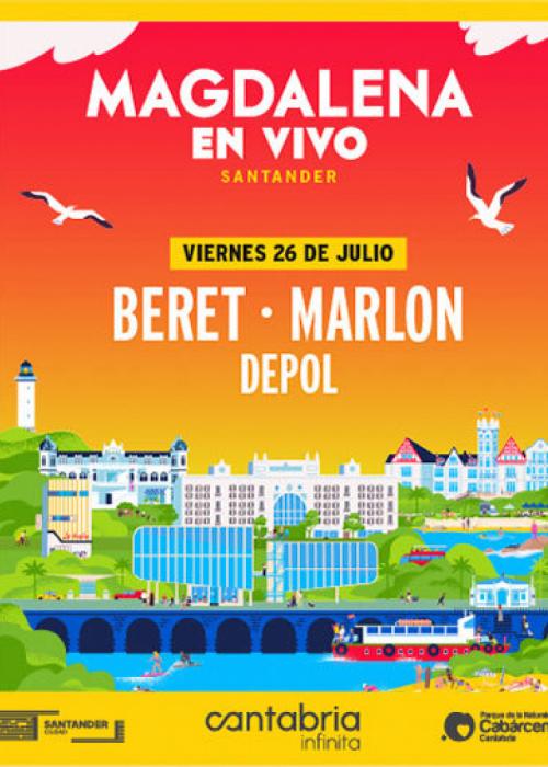 Concierto Beret + Marlon + Depol en Santander