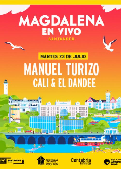 Concierto de Manuel Turizo + Cali & El Dandee en Santander