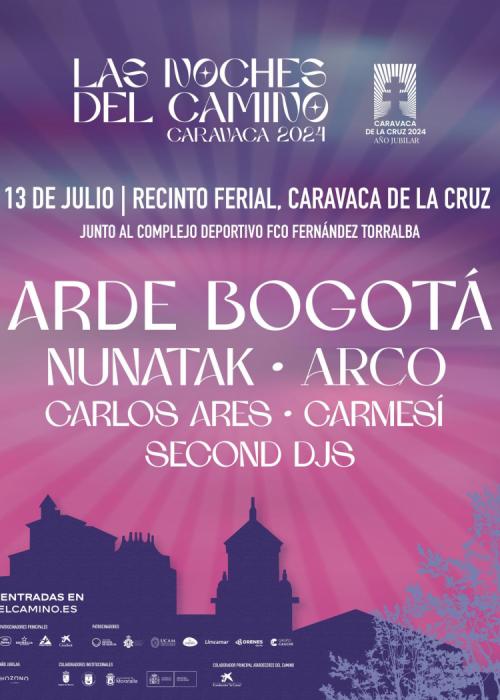 Concierto de Arde Bogotá en Caravaca de la Cruz