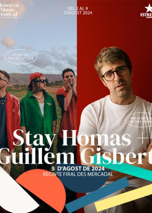 Concierto Stay Homas + Guillem Gisbert en Menorca
