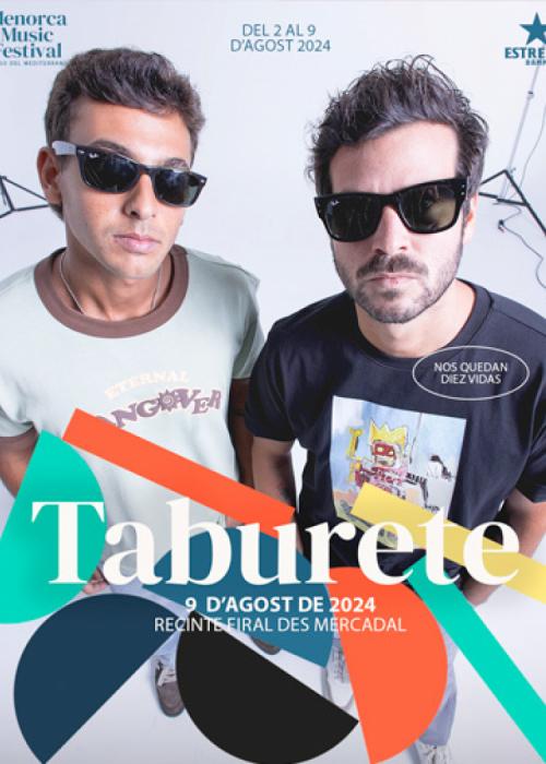 Concierto de Taburete en Menorca