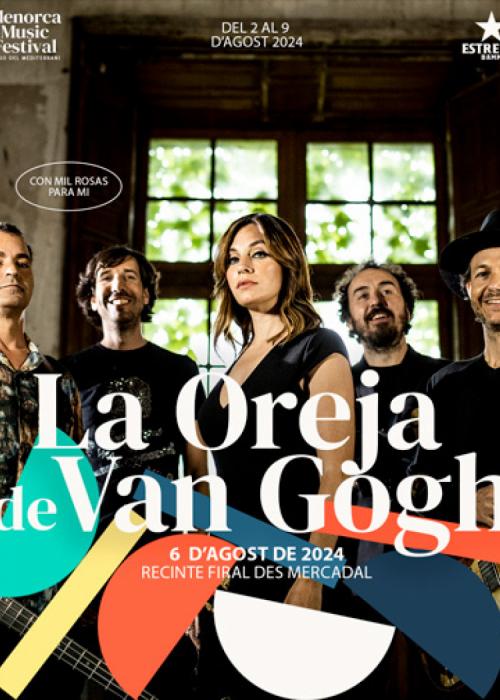 Concierto de La Oreja de Van Gogh en Menorca