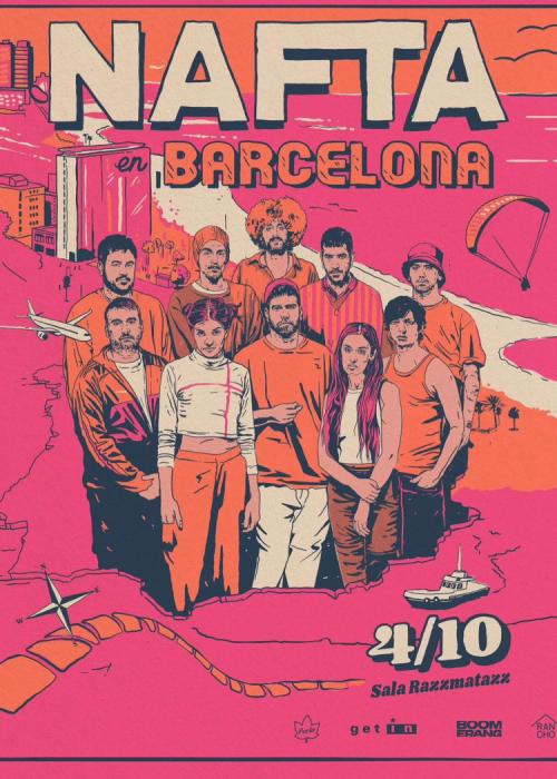 Concierto de Nafta en Barcelona