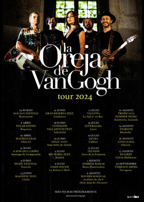Concierto de La Oreja de Van Gogh en Albacete