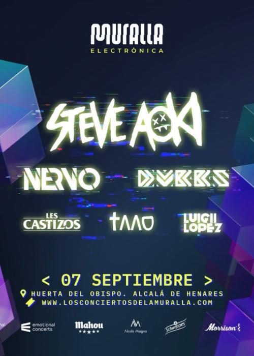 Steve Aoki + Nervo en Alcalá de Henares