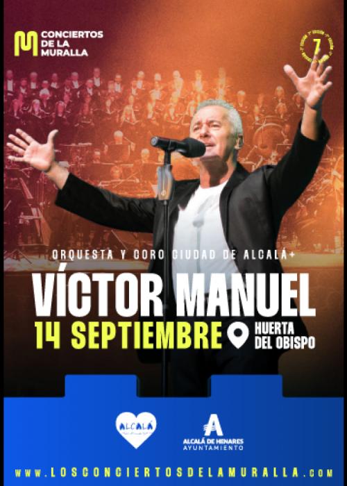 Concierto de Victor Manuel en Alcalá de Henares
